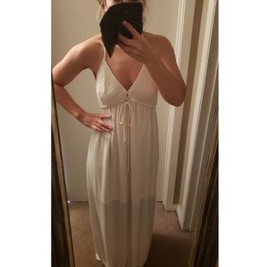 White Forever 21 Maxi Dress Large